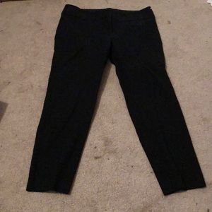 Ann Taylor Loft black pants size 8